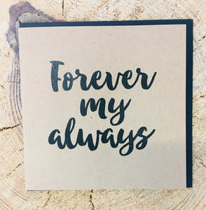 Forever my Always gift card