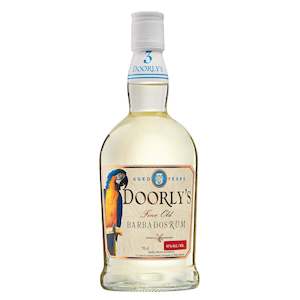 Doorly's White Rum 3 years old 47%
