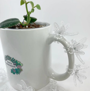 Plant Clips, Dragonfly , Clear
