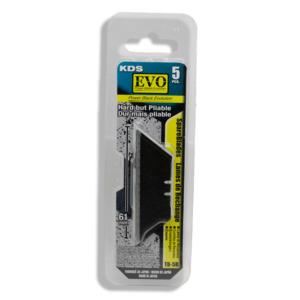 KDS - EVO Sharp Edge Trapezoid Blades - Black (x5)
