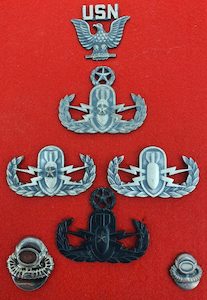 US Combat Diver Explosive Ordnance Disposable Collection