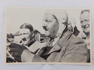WWII German Hitler Photo Card