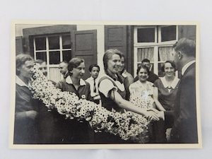 WWII German Hitler Photo Card