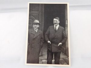 WWII German Hitler Photo Card