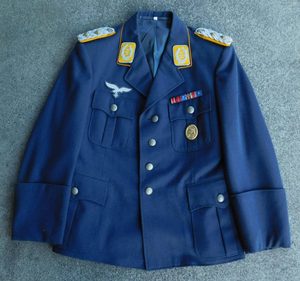 WWII German Officers Luftwaffe Blue Dress Uniform Tunic – Reproduction