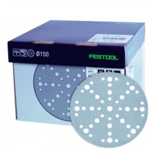 Abrasives: Festool Sanding Discs 150mm 100g, 120g, 150g, 180g