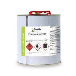 Chemicals: Bostik Solvent No. 4 4 Litre