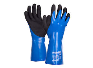 Gloves-Esko Blue Chemgard Double Dipped