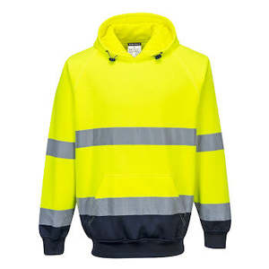Portwest Hi Viz Two-Tone Hooded Sweater