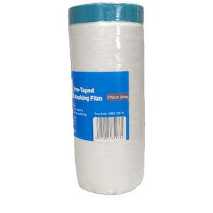 Cloth Pre-taped Masking Film 270cm Drop