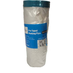 Cloth Pre-taped Masking Film 140cm Drop