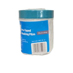 Masking: Cloth Pre-taped Masking Film 55cm Drop