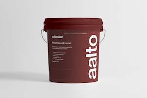 Paint: Aalto Waterbased Enamel Satin White 10Litre