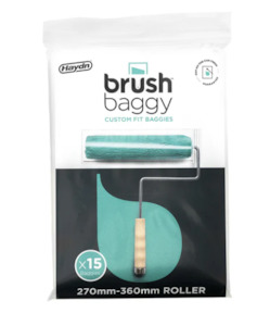 Paint Rollers Trays Poles Drop Sheets: Haydn Paint Roller Sleeve Baggy 270mm - 360mm 15pk