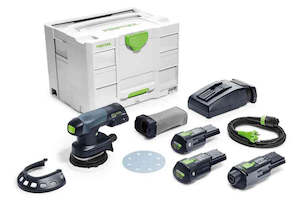 Festool ETSC125 Cordless Sander Li-3 I Set