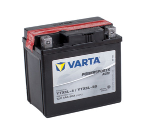 Products: Varta Powersports Battery YTX5L-4
