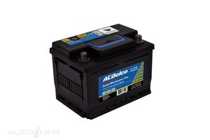 Acdelco Ac Delco ACS56030 Battery, 520 Cca, 60 Ah, 100 Rc (Min), Sae Terminal, Rhp