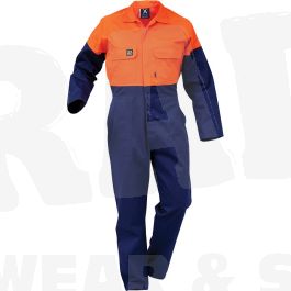 Products: 431121ON ArcGuard FR Cotton Day Only Zip Overall