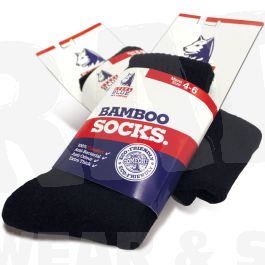 Products: Steel Blue Bamboo Sock