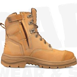 55332Z Oliver Zip Side 150mm Lace Up Safety Boot