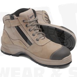 325 Blundstone Economy Zip Side Safety Boot