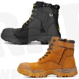 Products: Diadora Craze Zip Side Safety Boot with Scuff Cap