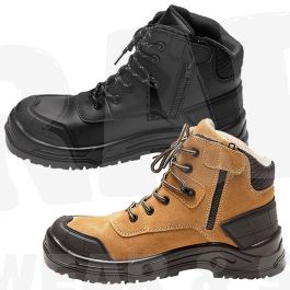 Products: 9G5 JB Cyborg Zip Side Safety Boot
