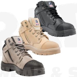 Products: Parkes 312658 ZipSide Safety Boot with Scuff Cap