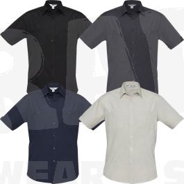 S306MS Mens Bondi Short Sleeve Shirt