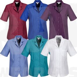 Products: S265LS Oasis Plain Action Back Overblouse