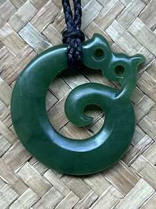 Manaia/Koru - Traditional Jade