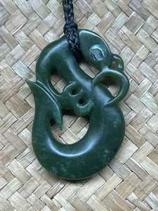 Manaia/Hook - Traditional Jade