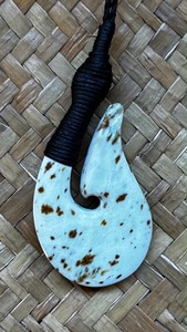 Hei Matau (Fish Hook) - Traditional Jade