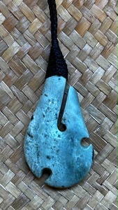Hei Matau (Fish Hook) - Traditional Jade