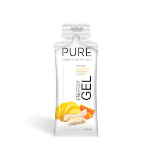 Pure Energy Gels 35g: PURE Energy Gel 35g - Banana Manuka Honey