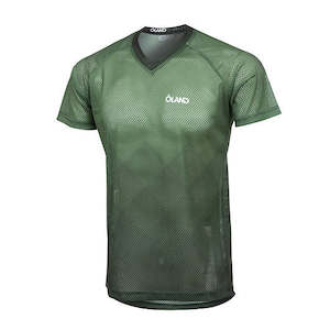 Featured: Full Mesh O-Top - Black/Green