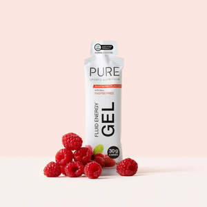 PURE Fluid Energy Gel 59g Raspberry NO CAFFEINE