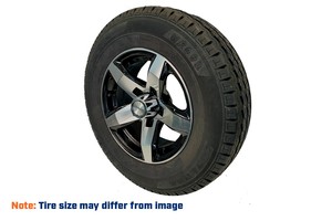 Alloy Rim/tyre, 195 R14C, XENITH SHADOW