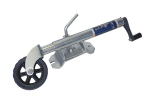 Products: Jockey wheel 6" plastic wheel, 150 kg, Bolt on