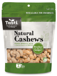 Natural Nuts: Cashew, Almond & Peanut