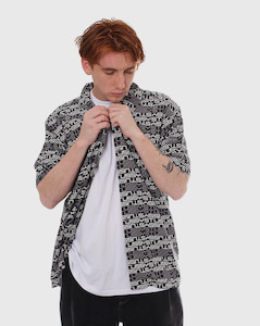 Stussy: Stussy Repeat Shirt - Black