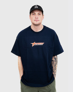 Top Heavy Corpo Logo Shirt - Navy
