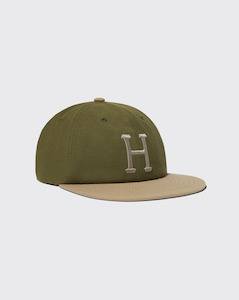 Sale: Huf Set Classic H 6 Panel Hat - Olive