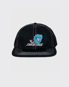 Santa Cruz: Santa Cruz Chisel Mini Hand Hat - Black