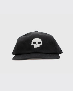 Zero: Zero Skull Applique Hat - Black