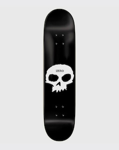 Zero: Zero Single Skull R7 Deck - Black/White