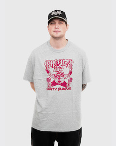 Bronze 56k: Bronze 56k Clown Shirt - Heather Grey