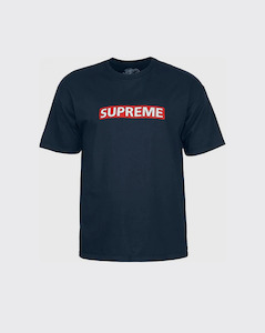 Powell Peralta: Powell Peralta Supreme Shirt - Navy