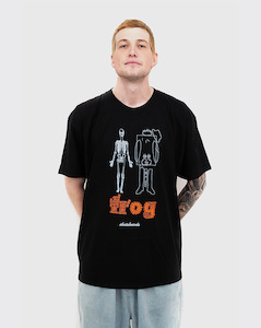 Frog: Frog Vector World Shirt - Black