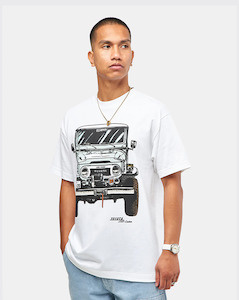 Huf: Huf x Toyota Sixties Shirt - White